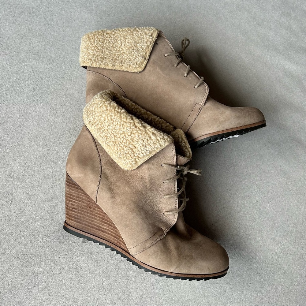 Caslon ~ Gaby Wedge Boots ~ Women’s Size 42